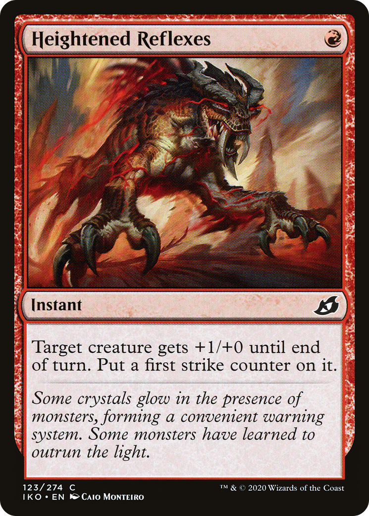 Heightened Reflexes [Ikoria: Lair of Behemoths] Foil