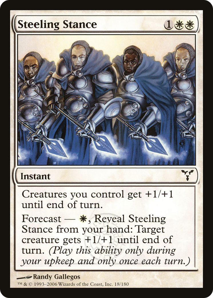 Steeling Stance [Dissension] Foil