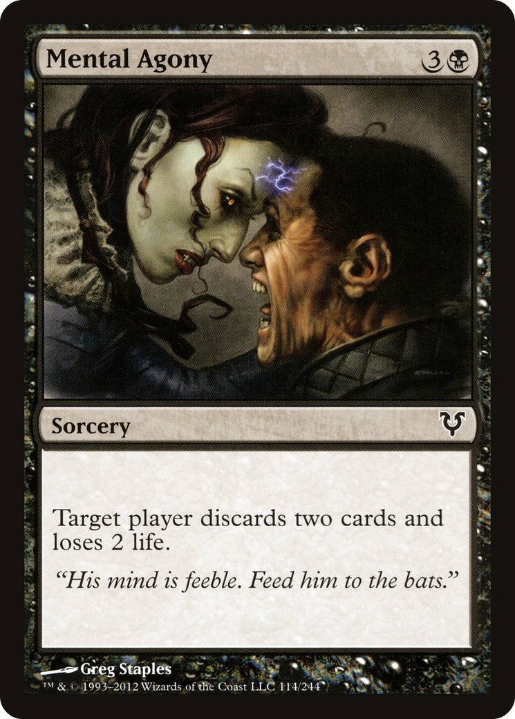Mental Agony [Avacyn Restored] Foil