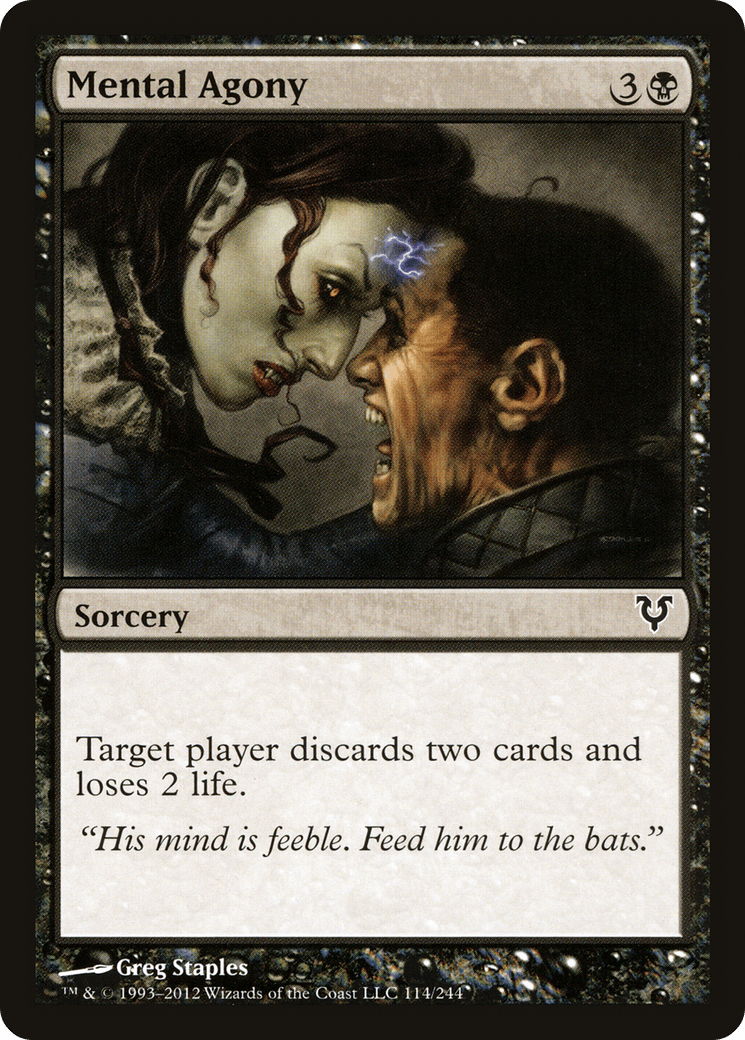 Mental Agony [Avacyn Restored] Foil