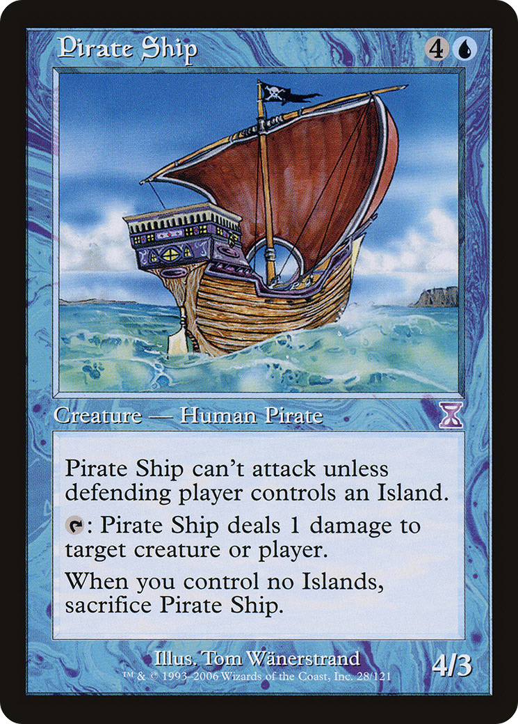 Pirate Ship [Time Spiral Timeshifted] Foil