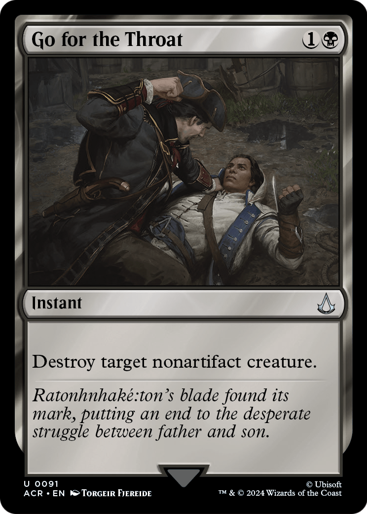 Go for the Throat [Assassin's Creed] Foil