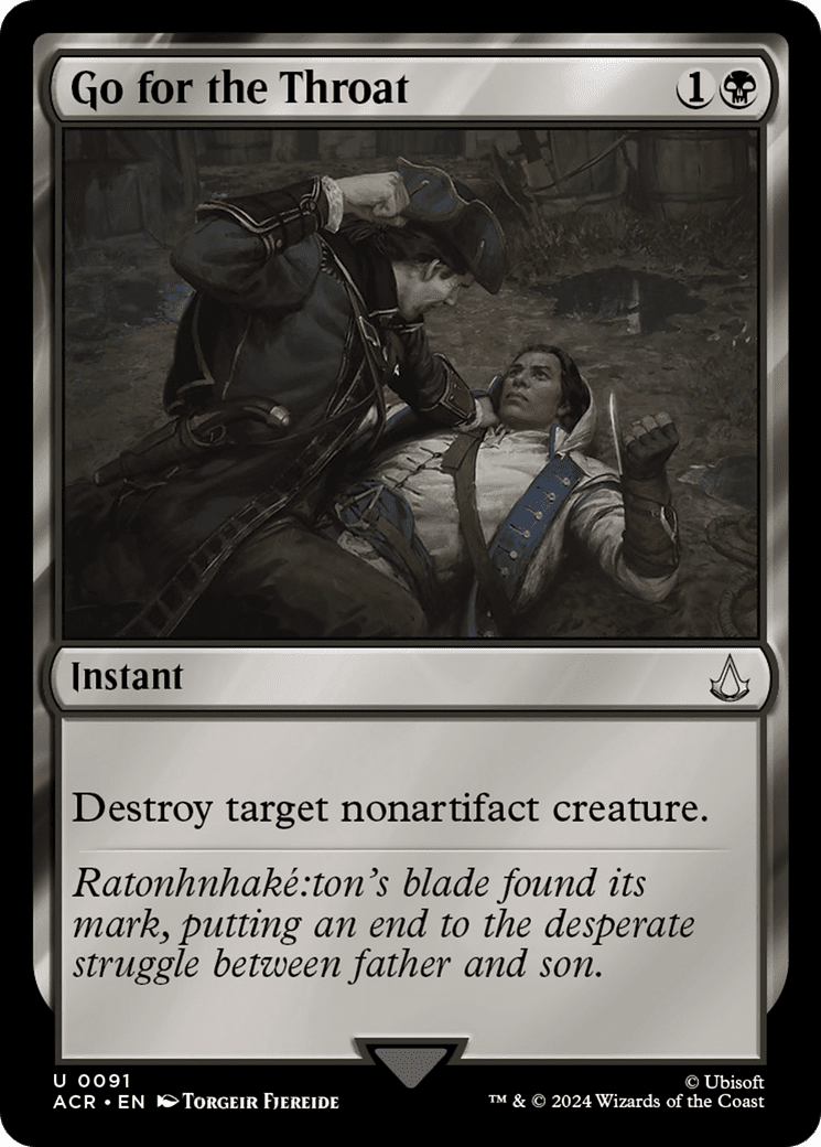 Go for the Throat [Assassin's Creed] Foil