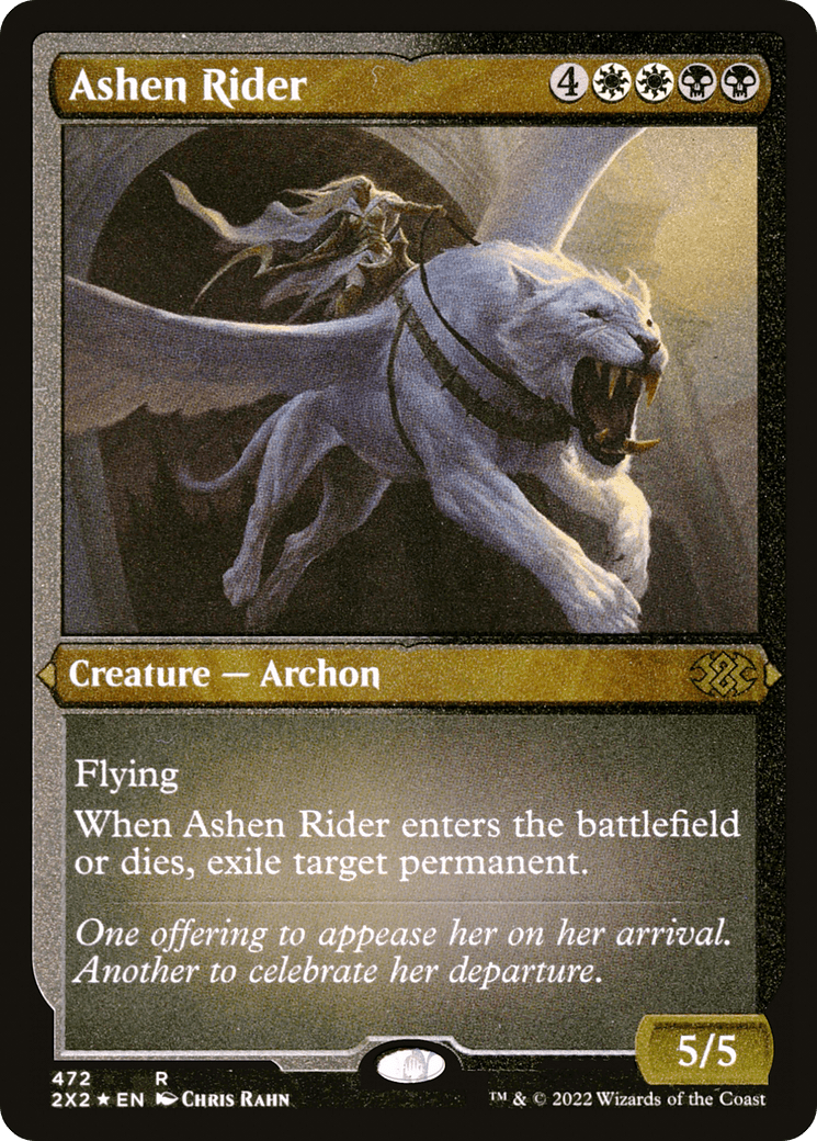 Ashen Rider (Foil Etched) |  Foil (472) [Double Masters 2022]
