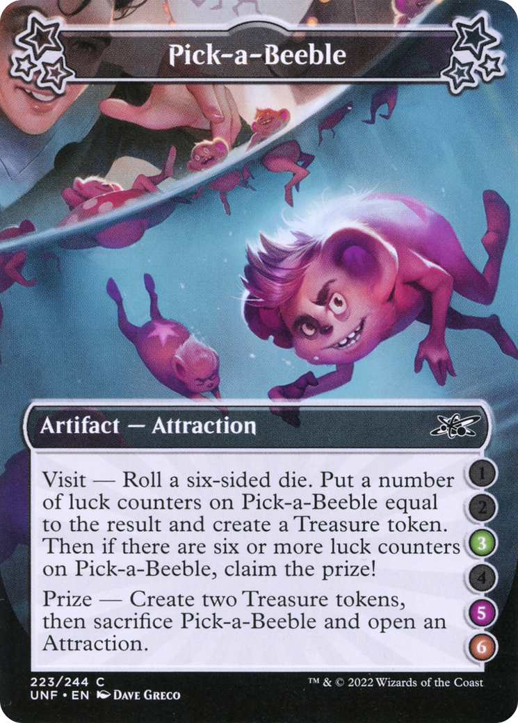 Pick-a-Beeble (3-5-6) [Unfinity] Foil