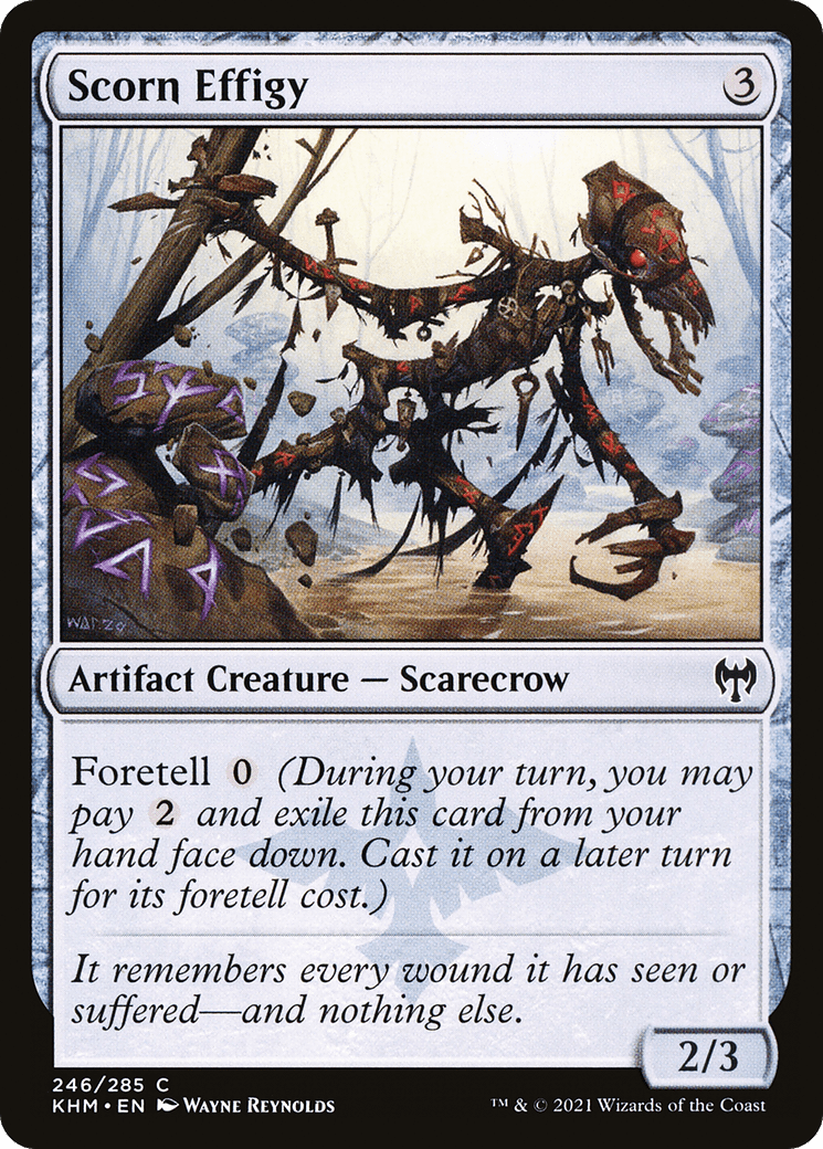 Scorn Effigy [Kaldheim] Foil