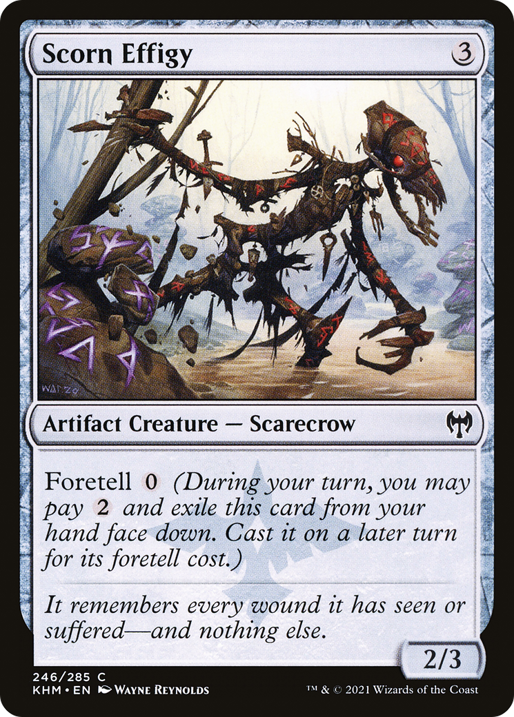 Scorn Effigy [Kaldheim] Foil