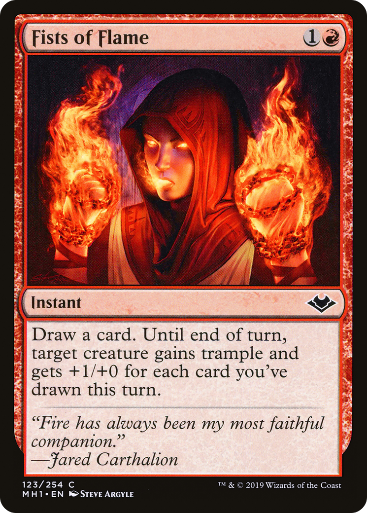 Fists of Flame [Modern Horizons] Foil