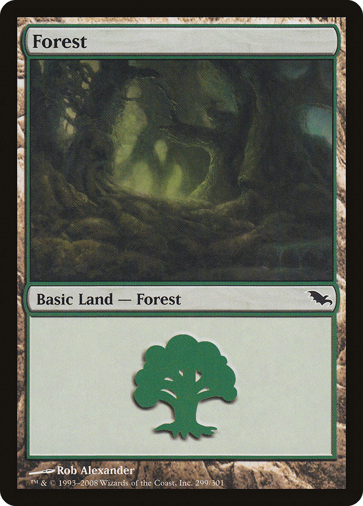 Forest (299) [Shadowmoor] Foil