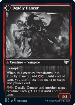 Alluring Suitor // Deadly Dancer [Innistrad: Double Feature] Foil
