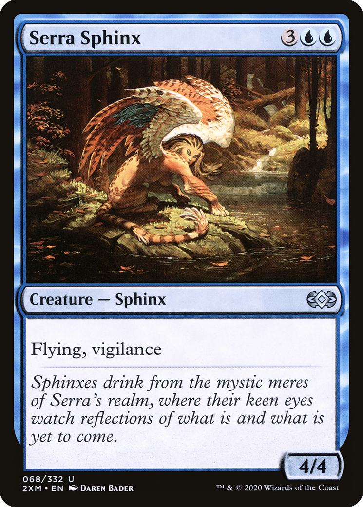 Serra Sphinx [Double Masters] Foil