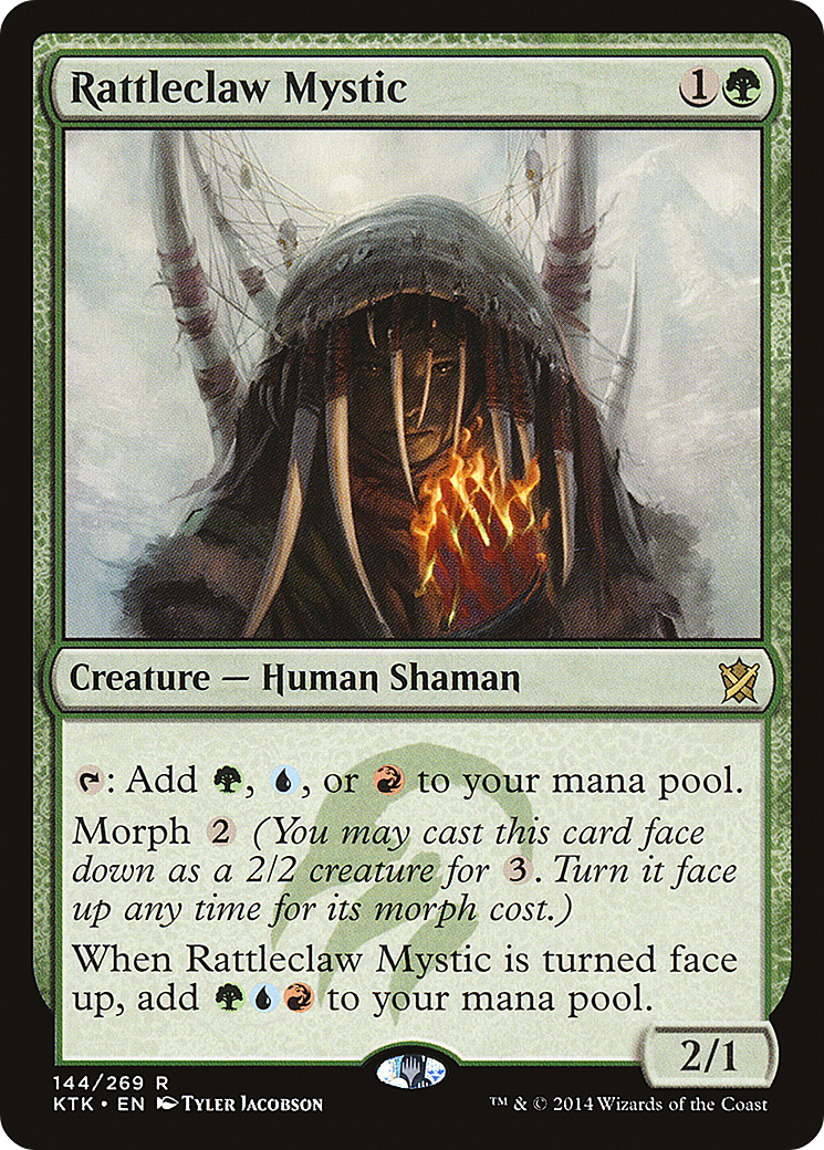 Rattleclaw Mystic [Khans of Tarkir] Foil