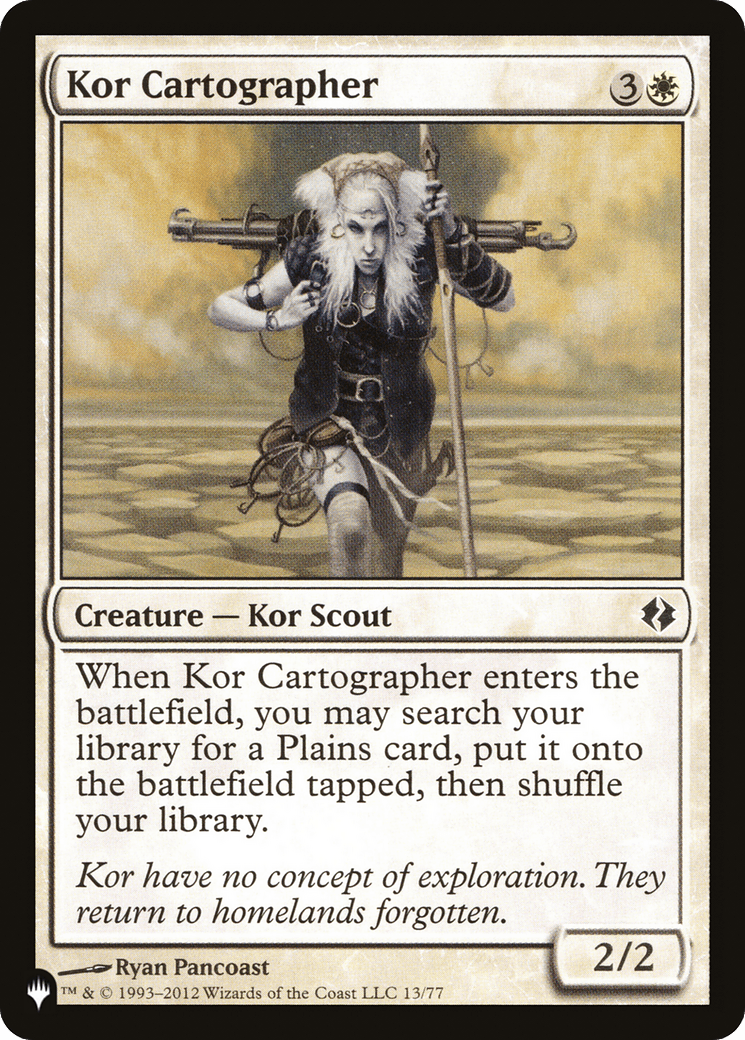 Kor Cartographer |  (DDI-13) [The List]