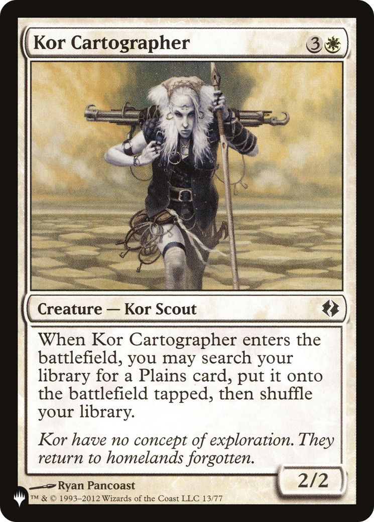 Kor Cartographer |  (DDI-13) [The List]