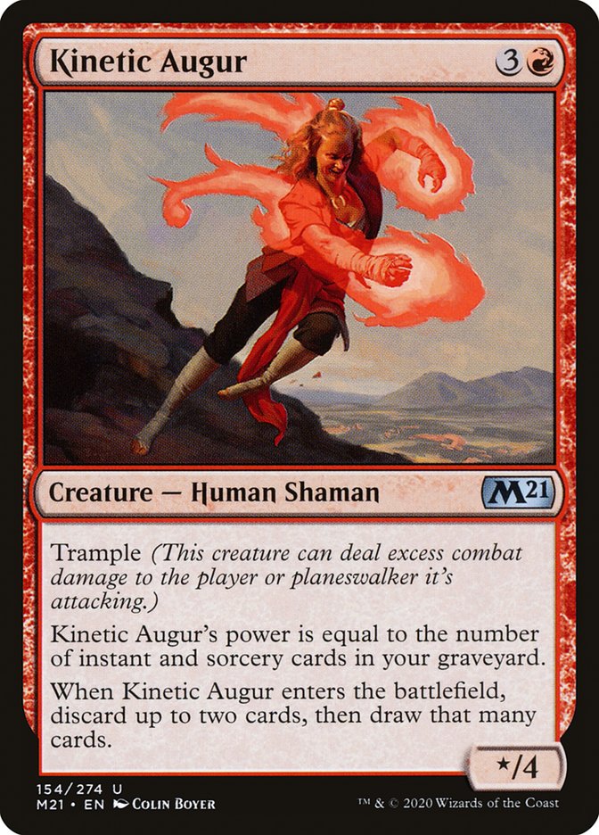 Kinetic Augur 154 (Core Set 2021) 
