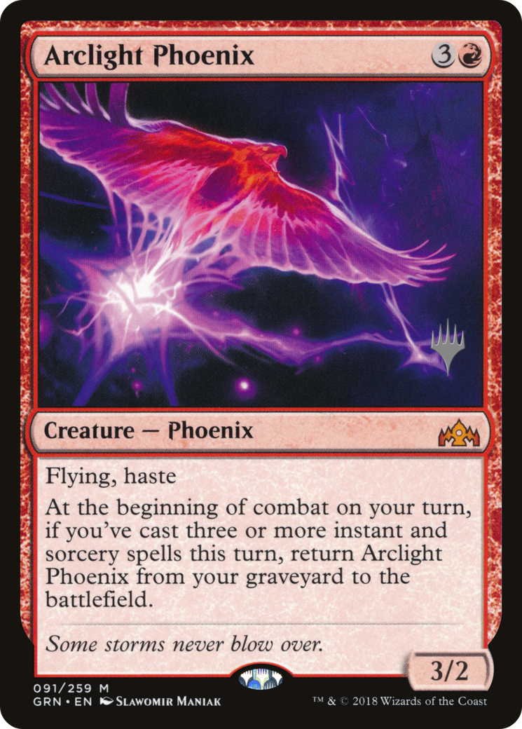 Arclight Phoenix (Promo Pack) [Guilds of Ravnica Promos] Foil