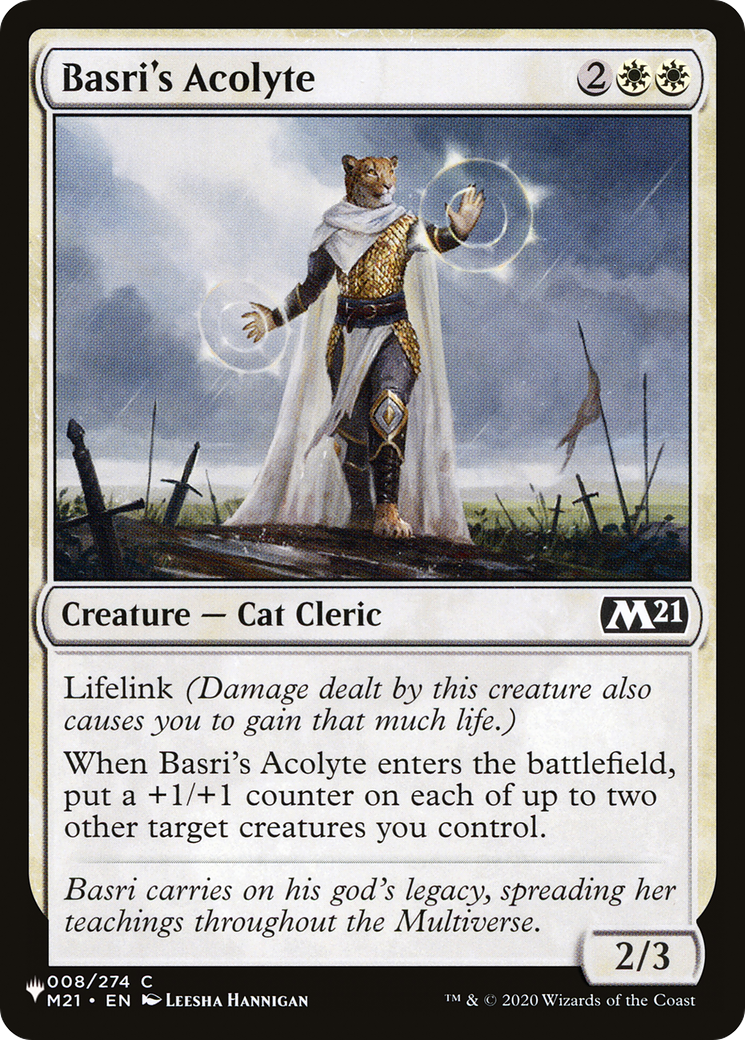Basri's Acolyte |  (M21-8) [The List]