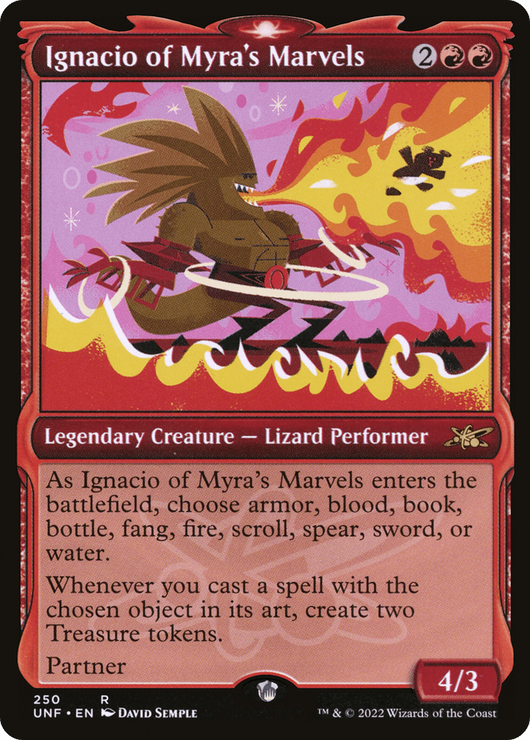 Ignacio of Myra's Marvels (Showcase) [Unfinity] Foil