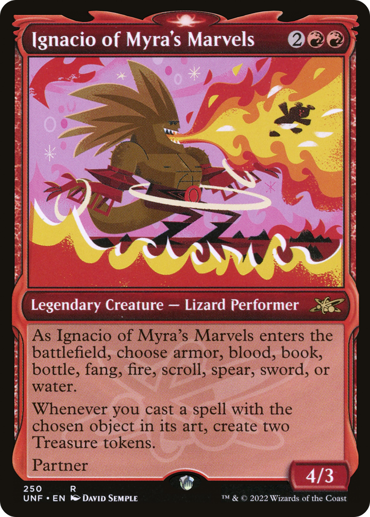 Ignacio of Myra's Marvels (Showcase) [Unfinity] Foil
