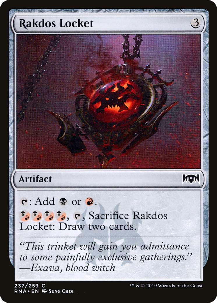 Rakdos Locket [Ravnica Allegiance] Foil