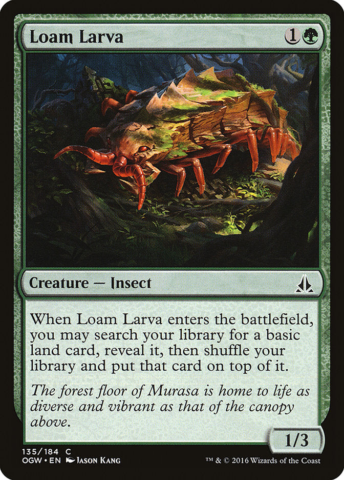 Loam Larva 135/184 (Oath of the Gatewatch)  - Foil