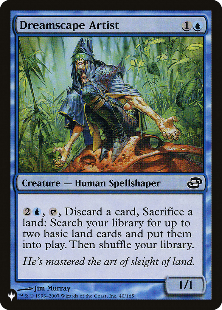 Dreamscape Artist |  (PLC-40) [The List]
