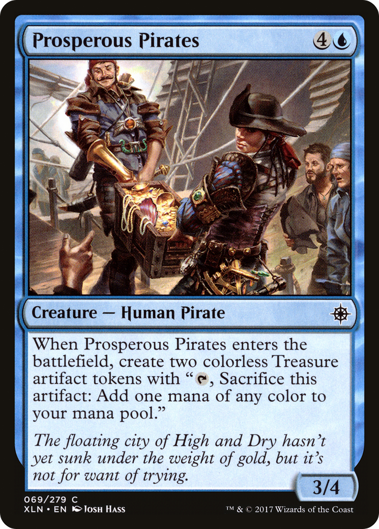 Prosperous Pirates [Ixalan] Foil