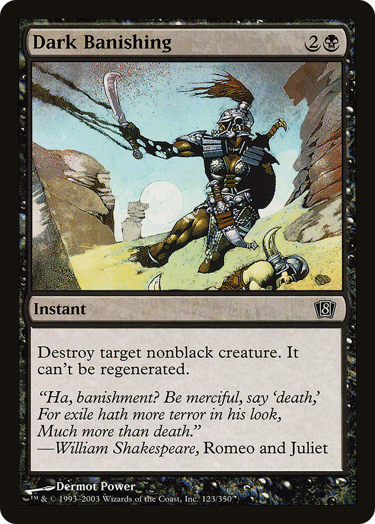 Dark Banishing [Eighth Edition] Foil