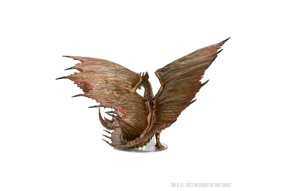 D&D Icons Of The Realms | Adult Brass Dragon (Pre-painted)