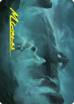 Fog on the Barrow-Downs Art Card (Gold-Stamped Signature) |  (002) [Art Series: Universes Beyond: The Lord of the Rings: Tales of Middle-earth]