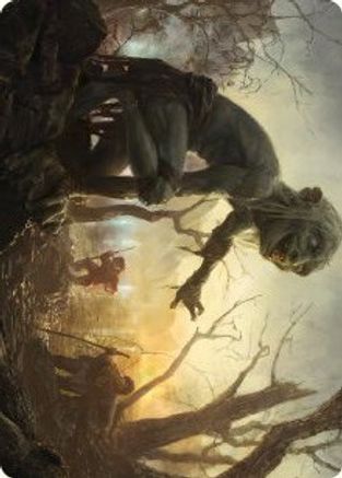 Smeagol, Helpful Guide Art Card |  (024) [Art Series: Universes Beyond: The Lord of the Rings: Tales of Middle-earth]