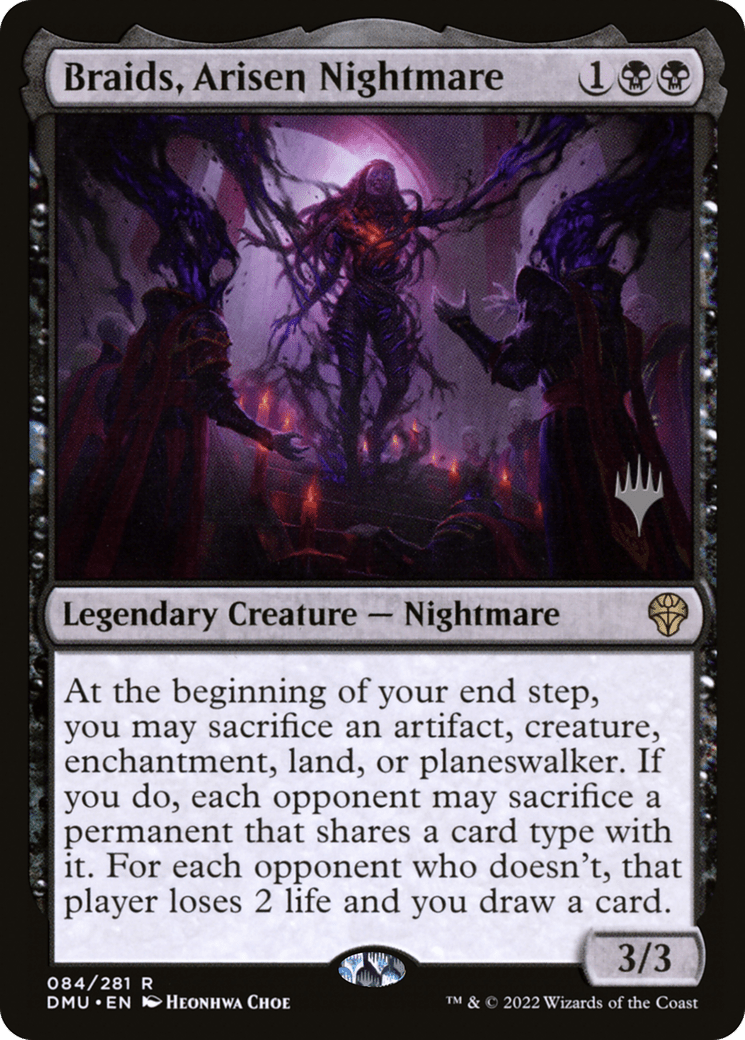 Braids, Arisen Nightmare (Promo Pack) [Dominaria United Promos] Foil