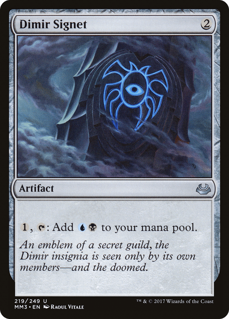Dimir Signet [Modern Masters 2017] Foil