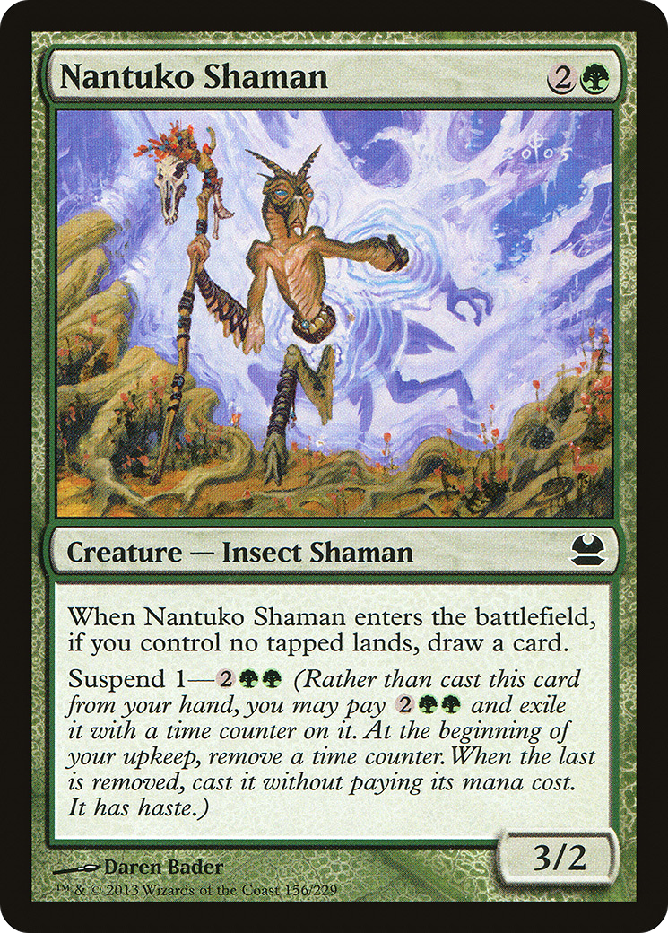 Nantuko Shaman [Modern Masters] Foil