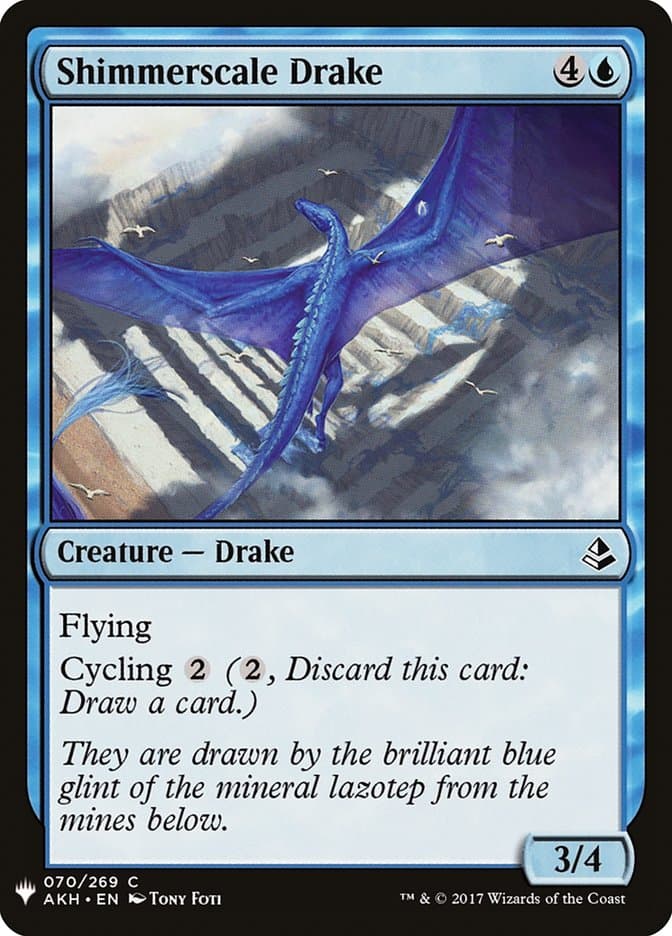 Shimmerscale Drake |  (AKH-70) [The List]