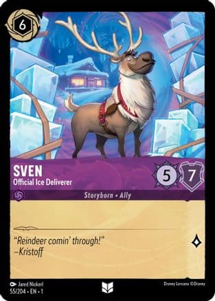 Sven - Official Ice Deliverer (55/204) [The First Chapter] Cold Foil