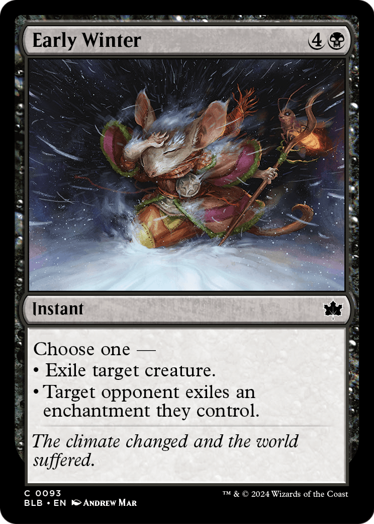 Early Winter [Bloomburrow] Foil