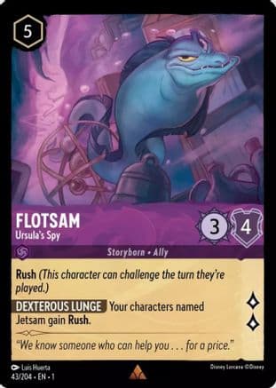 Flotsam - Ursula's Spy (43/204) [The First Chapter] Cold Foil