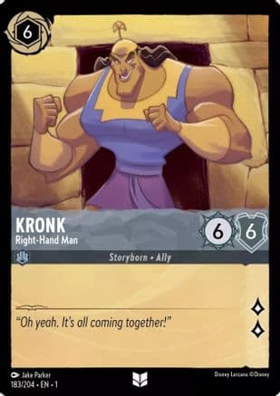 Kronk - Right-Hand Man (183/204) [The First Chapter] Cold Foil