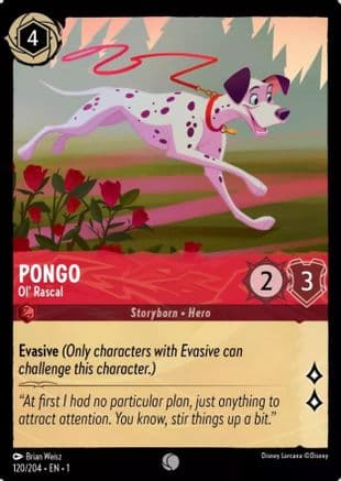 Pongo - Ol' Rascal (120/204) [The First Chapter] Cold Foil