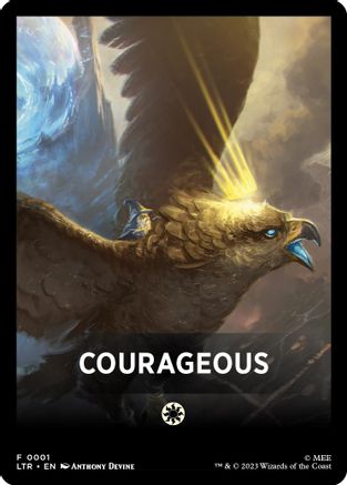 Courageous Theme Card |  (001) [The Lord of the Rings: Tales of Middle-earth]