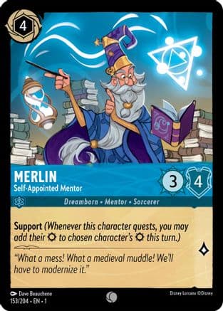 Merlin - Self-Appointed Mentor (153/204) [The First Chapter] Cold Foil