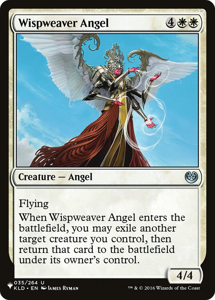 Wispweaver Angel |  (KLD-35) [The List]