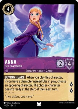 Anna - Heir to Arendelle (35/204) [The First Chapter] Cold Foil