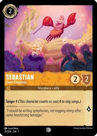 Sebastian - Court Composer (19/204) [The First Chapter] Cold Foil