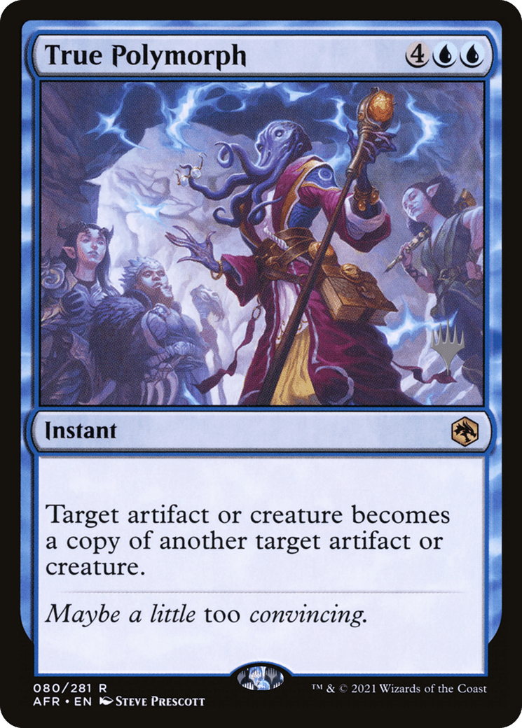 True Polymorph (Promo Pack) [Dungeons & Dragons: Adventures in the Forgotten Realms Promos] Foil