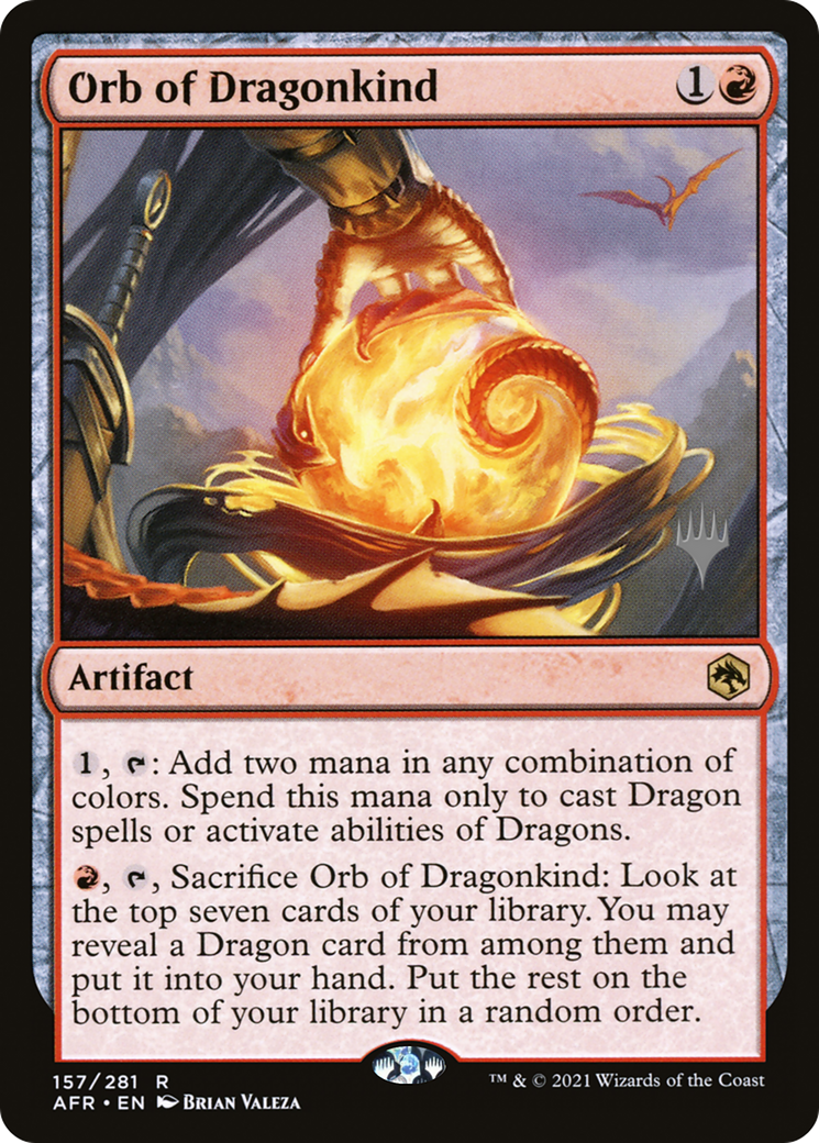 Orb of Dragonkind (Promo Pack) [Dungeons & Dragons: Adventures in the Forgotten Realms Promos] Foil