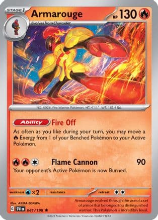 Armarouge (Line Holo) 041/198 - Miscellaneous Cards & Products Holofoil