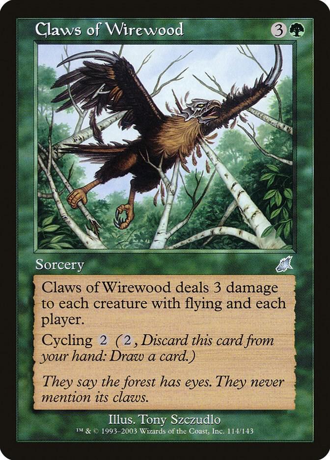 Claws of Wirewood 114/143 (Scourge)  - Foil