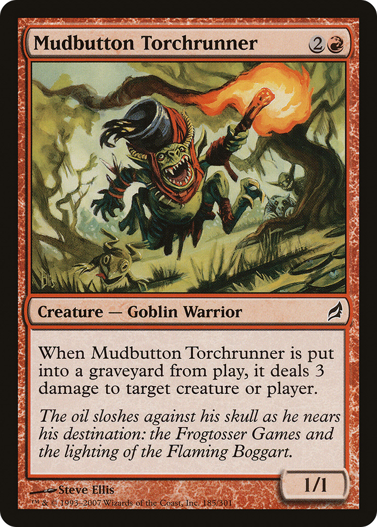 Mudbutton Torchrunner [Lorwyn] Foil
